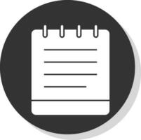 Notebook Vector Icon Design