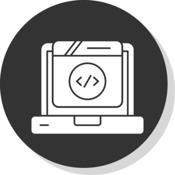 Web Coding Vector Icon Design