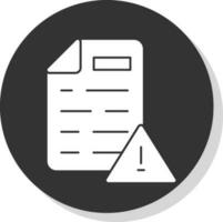Warning Vector Icon Design