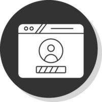 Login Vector Icon Design