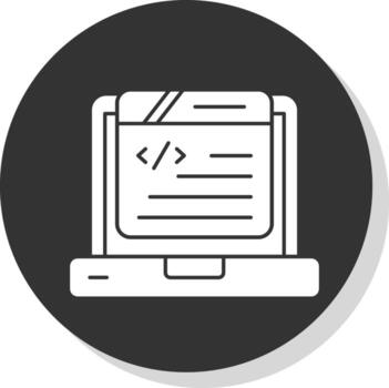 Coding Vector Icon Design