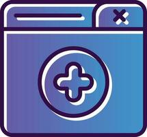 New Window Vector Icon Design