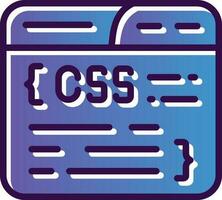 Css Coding Vector Icon Design