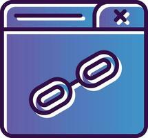 Web Link Vector Icon Design
