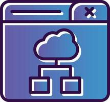 Cloud Computing Vector Icon Design