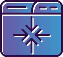 Minimize Vector Icon Design