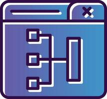 Site Map Vector Icon Design