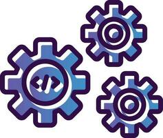 Processing Vector Icon Design
