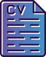 CV Vector Icon Design