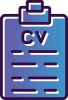 CV Vector Icon Design