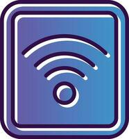 diseño de icono de vector de señal wifi