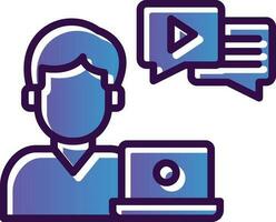 Online Business Vector Icon Design