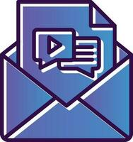 Email Marketing Vector Icon Design