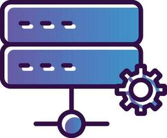 Data Storage Vector Icon Design