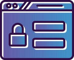 Password Vector Icon Design