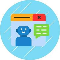 Chatbot Vector Icon Design