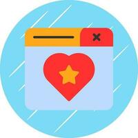 Favourite Page Vector Icon Design