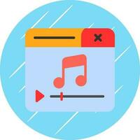Music Player Vector Icon Design