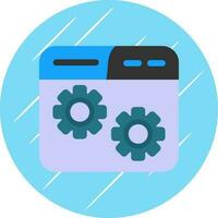 Website Setting Vector Icon Design