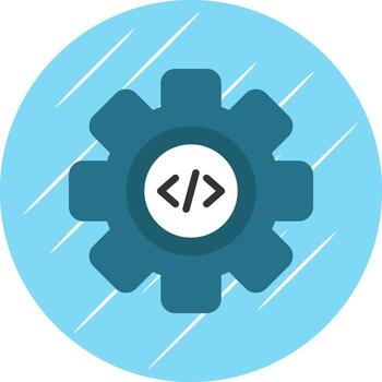 codificación vector icono diseño