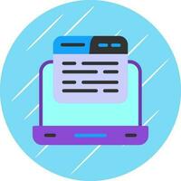 Laptop Vector Icon Design