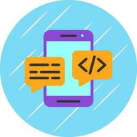 Conversation Vector Icon Design