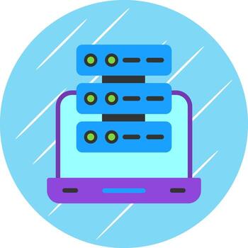 diseño de icono de vector de base de datos