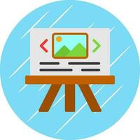 Slide Show Vector Icon Design