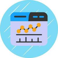 Analytics Vector Icon Design