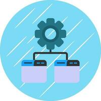 Batch Processing Vector Icon Design