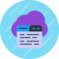 Cloud Vector Icon Design