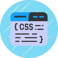 Css Coding Vector Icon Design