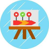 Value Chain Vector Icon Design