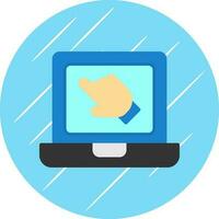 Laptop Vector Icon Design