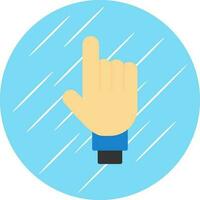 Two Fingers Vector Icon Design