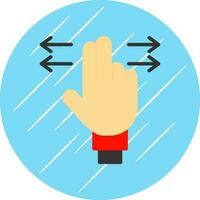 Swipe Vector Icon Design