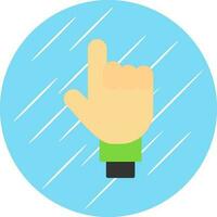 One Finger Vector Icon Design