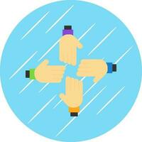 Team Work Vector Icon Design