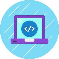 Web Coding Vector Icon Design