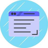 Browser Vector Icon Design