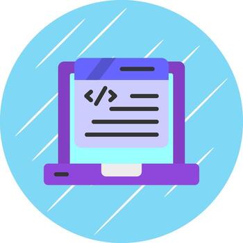 codificación vector icono diseño