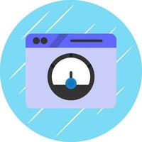 Speed Test Vector Icon Design