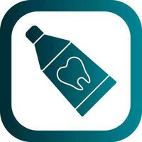 Toothpaste Vector Icon Design