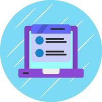 Blog Vector Icon Design