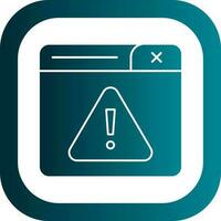 Error Vector Icon Design