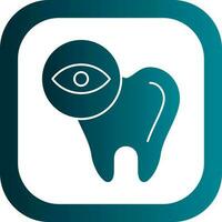 Dental Checkup Vector Icon Design