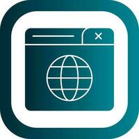 World Wide Web Vector Icon Design