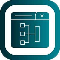 Site Map Vector Icon Design