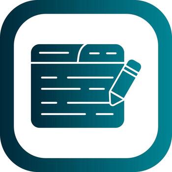 editar diseño de icono de vector de código