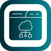 Cloud Vector Icon Design